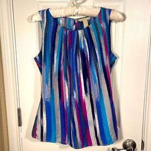 Banana Republic Women’s Striped Tank Top Blouse Sz Small